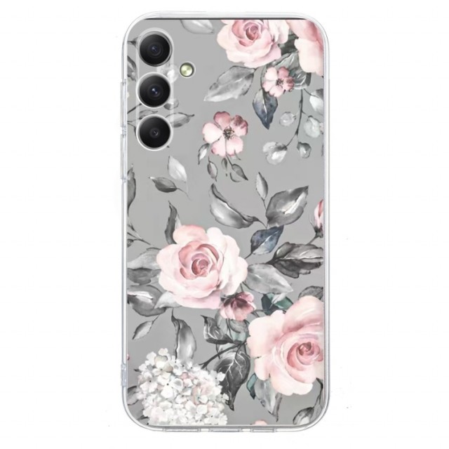 Fashion TPU Deksel for Samsung Galaxy A36 5G - Blomster