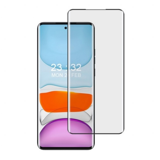 IMAK 3D Curved Herdet Glass skjermbeskytter Motorola Edge 40 Neo 5G svart kant