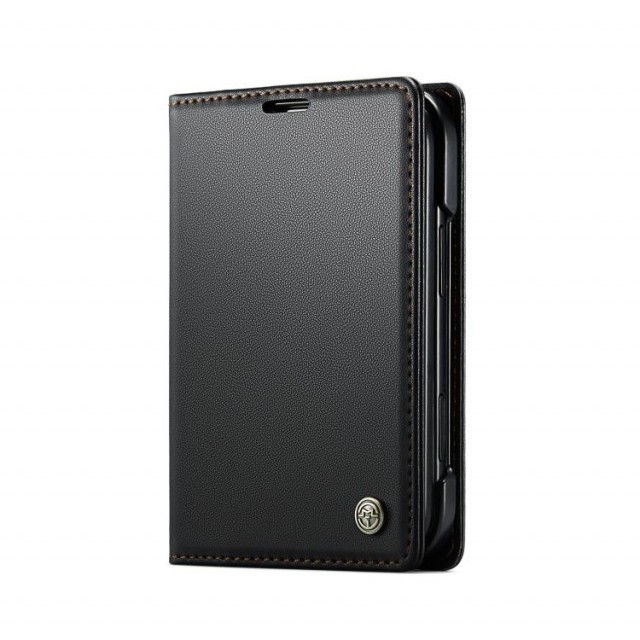 CaseMe Lommebok deksel for iPhone Duo Svart