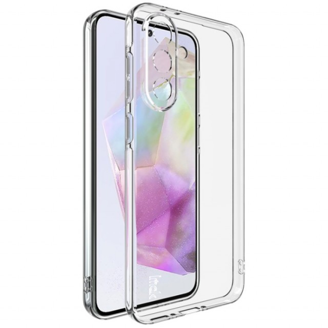IMAK TPU Deksel for Samsung Galaxy A36 5G Gjennomsiktig