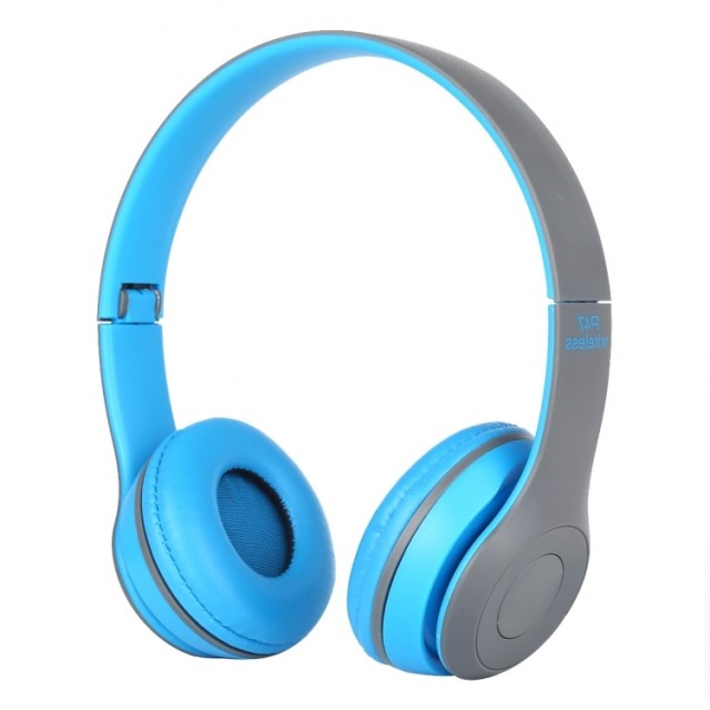 Bluetooth Hodetelefoner med Bluetooth 5.0 - blå