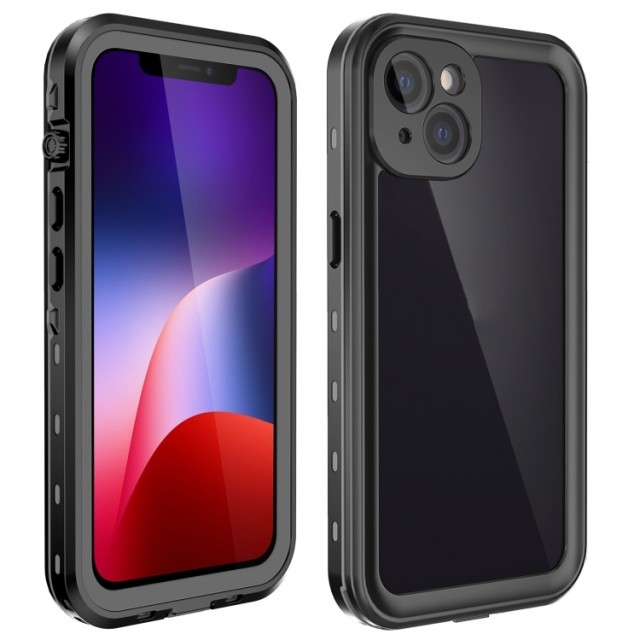 Redpepper Hybrid Deksel Vanntett iPhone 13 svart
