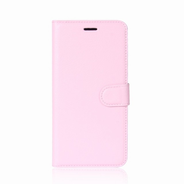 Lommebok deksel for iPhone X/XS lys rosa
