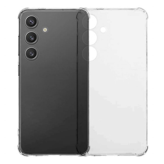 Kalebol Støtsikkert TPU Deksel Samsung Galaxy S25 5G Gjennomsiktig