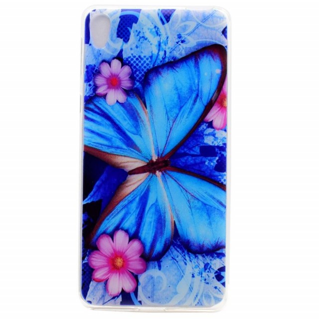 Fashion TPU Deksel for Sony Xperia X  - Butterfly
