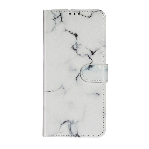 Lommebok deksel for Samsung Galaxy S20+ plus 5G hvit marmor
