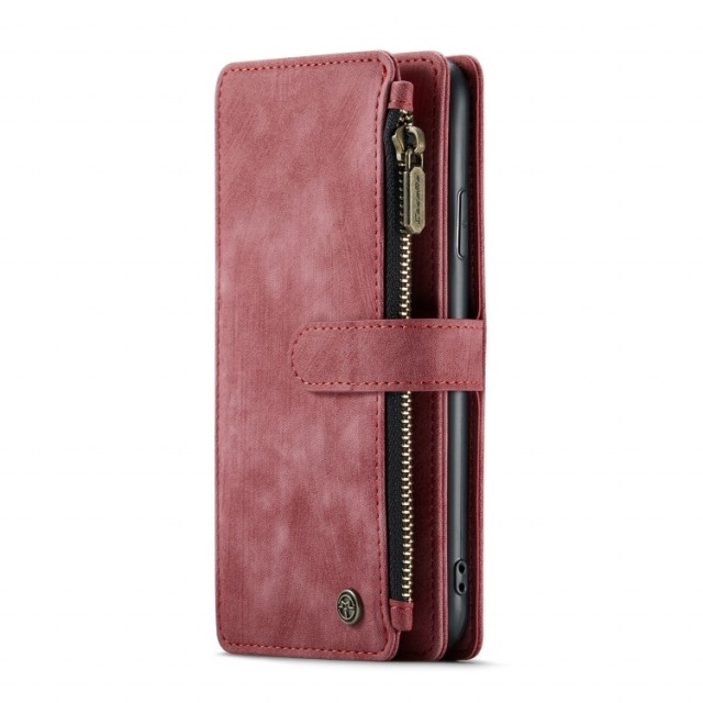 CaseMe multifunksjonell Lommebok deksel iPhone 11 Pro Max rød