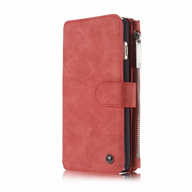 CaseMe Lommebok deksel iPhone 6 Plus / 6S Plus rød