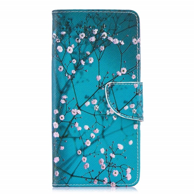 Lommebok deksel for Samsung Galaxy S10 Plus - Rosa blomster