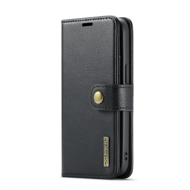 DG.Ming 2-i-1 Lommebok-deksel I Lær iPhone 16e svart