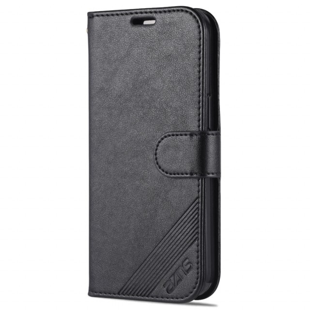 Azns Lommebok deksel for iPhone 13 Pro svart