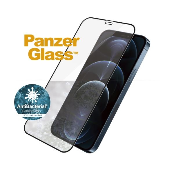 PanzerGlass Premium skjermbeskyttelse iPhone 12 Pro Max svart