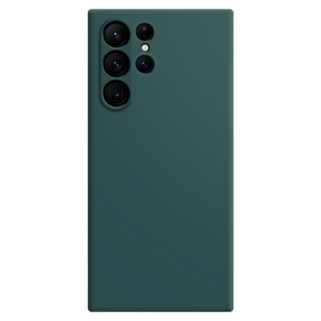 Tech-Flex TPU Deksel til Samsung Galaxy S23 Ultra 5G mørk grønn