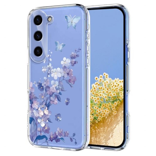 Fashion TPU Deksel for Samsung Galaxy S23 - blomster