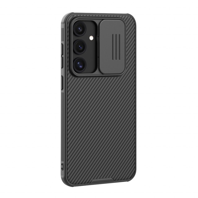 Nillkin CamShield Pro deksel for Samsung Galaxy S24 FE 5G svart