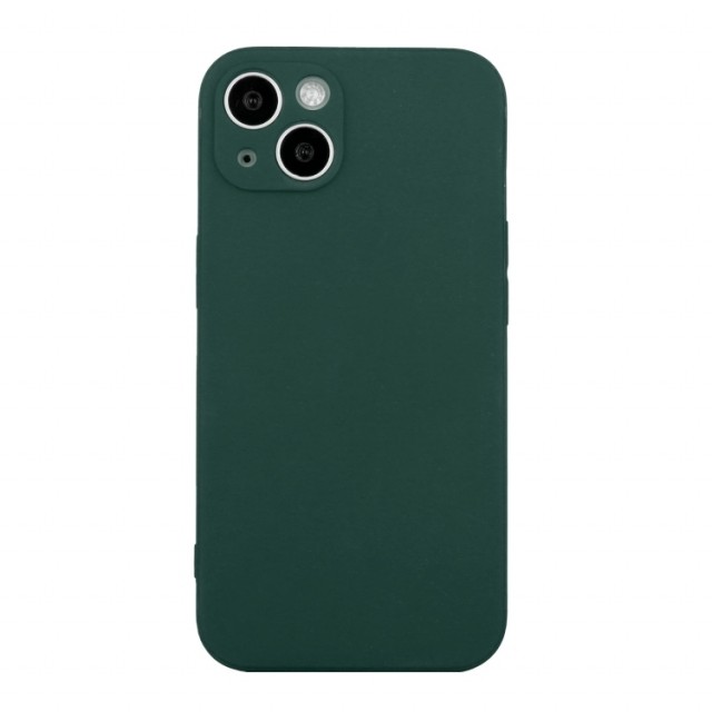 Tech-Flex silikondeksel til iPhone 14 Plus Mørk grønn