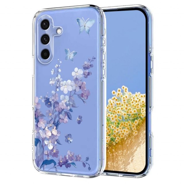 Fashion TPU Deksel for Samsung Galaxy A26 5G - blomster