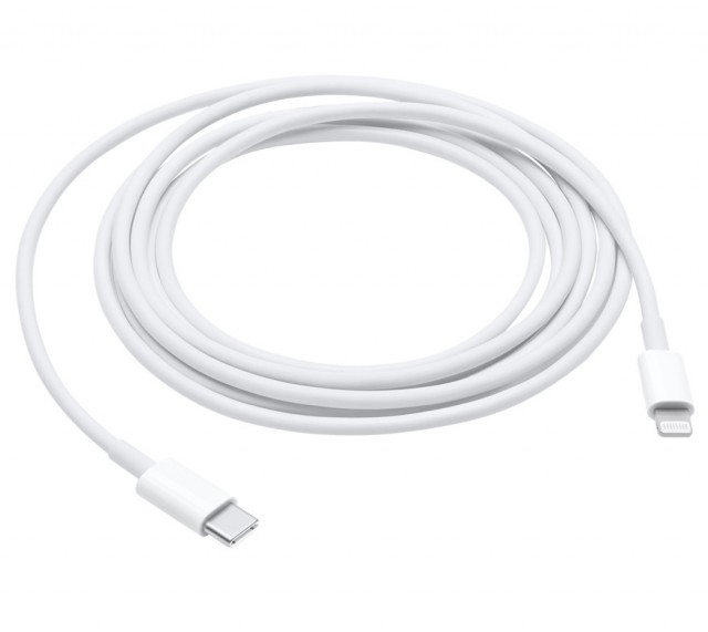 Apple Lightning til USB-C Kabel 2m - Hvit