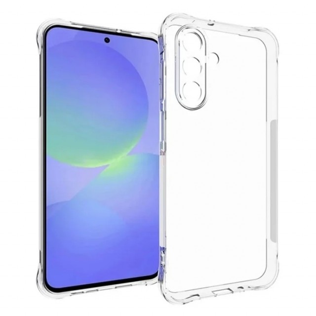 Tech-Flex Støtsikkert Deksel Samsung Galaxy A18 Gjennomsiktig