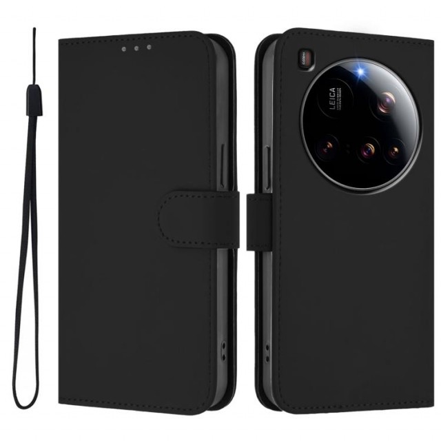 Lommebok deksel for Xiaomi 15 Ultra 5G svart