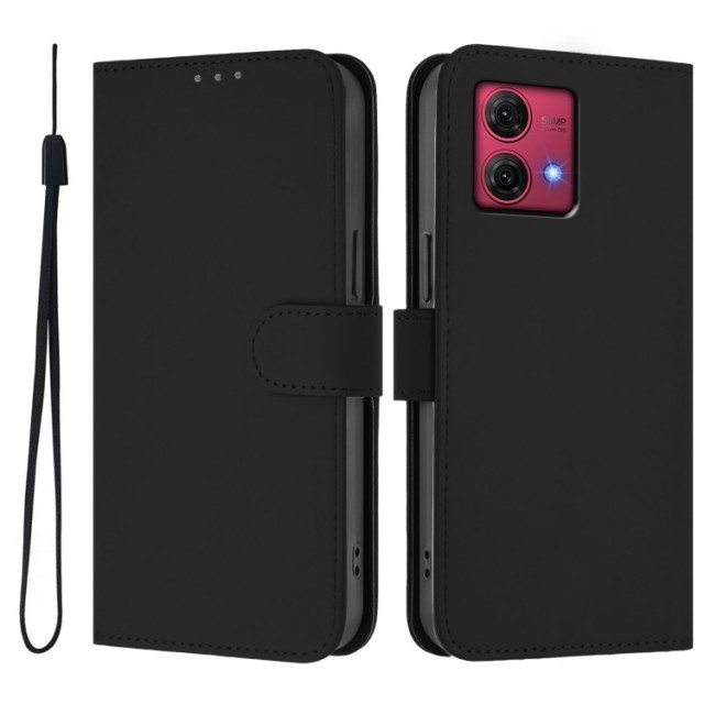 Lommebok deksel for Motorola Moto G84 5G svart