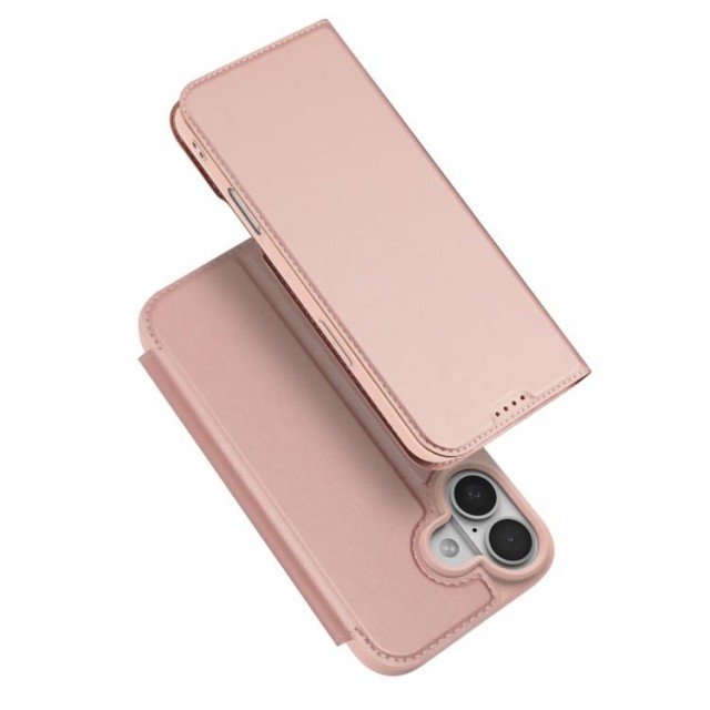 Dux Ducis Skin Pro Series Flip deksel iPhone 17 Roségull