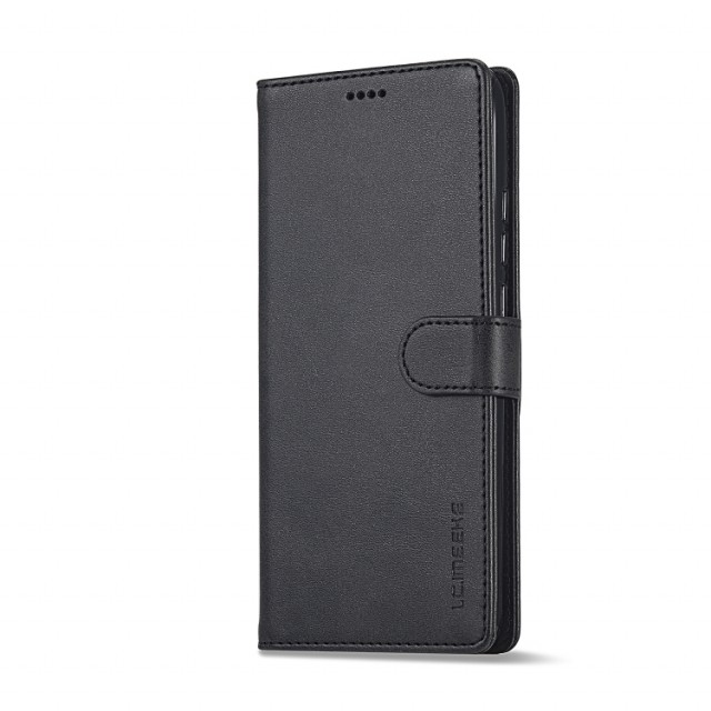 LC.IMEEKE Lommebok deksel for Xiaomi Redmi Note 12 4G svart