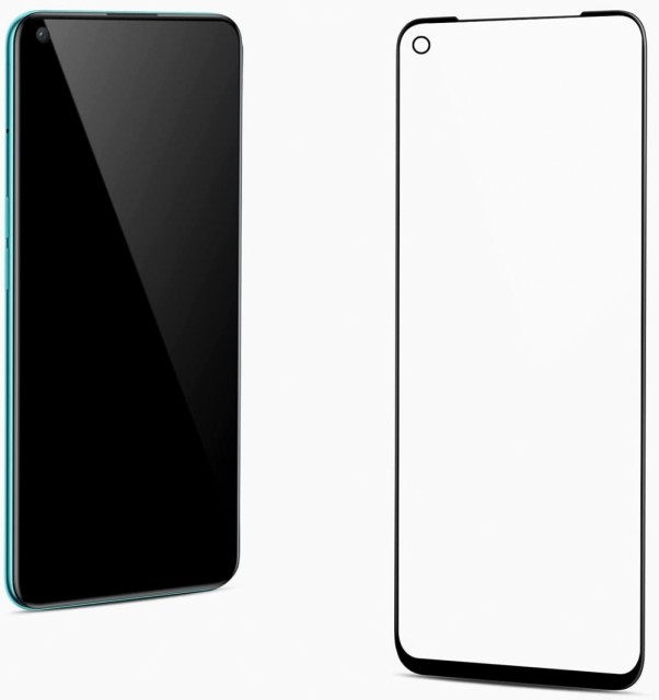 Lux herdet glass 3D skjermbeskytter OnePlus Nord CE 5G svart kant