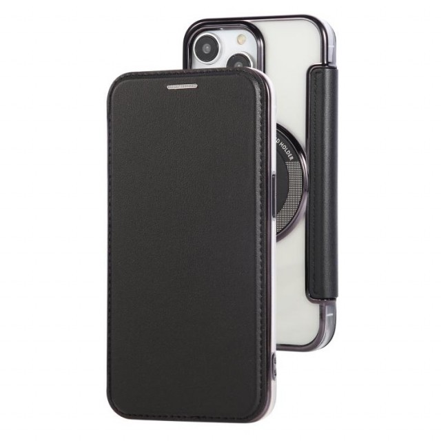 Tech-Flex Flip deksel iPhone 12 pro max MagSafe Svart