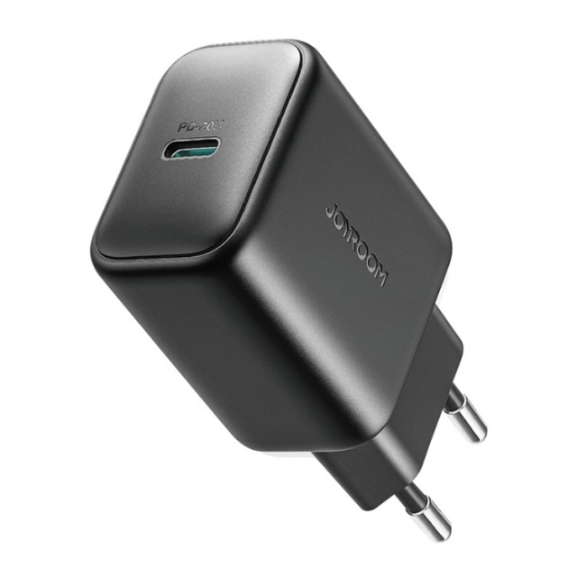 JOYROOM Vegglader USB-C hurtiglader 20W - Svart