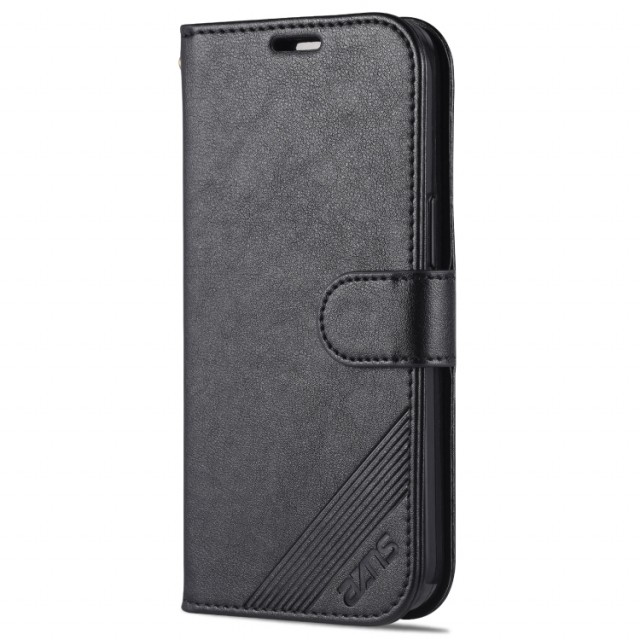 Azns Lommebok deksel for iPhone 13 svart
