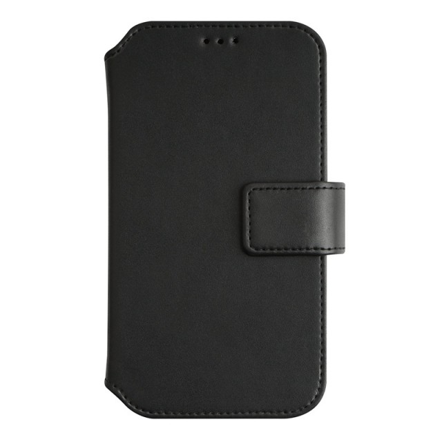 KEY Unstad 2-1 magnet lommebok deksel iPhone 13 Mini Svart