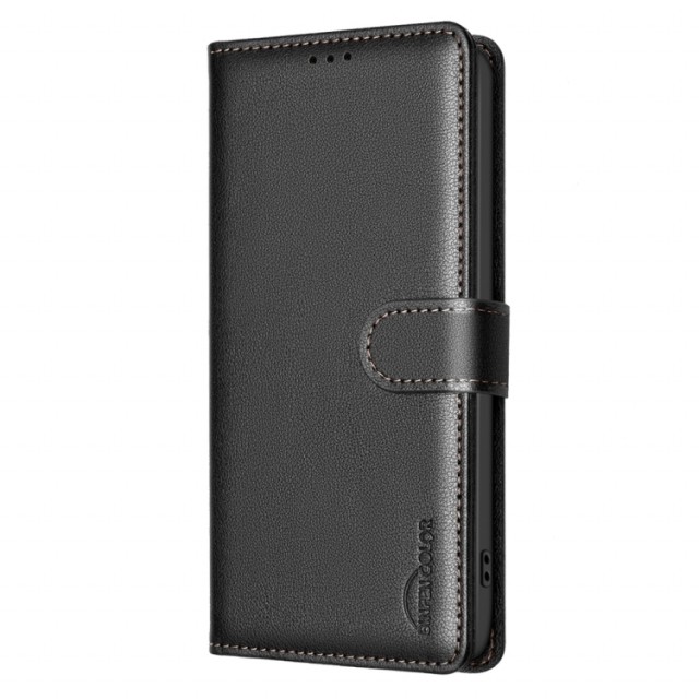 Lommebok deksel for Motorola Moto G75 5G svart