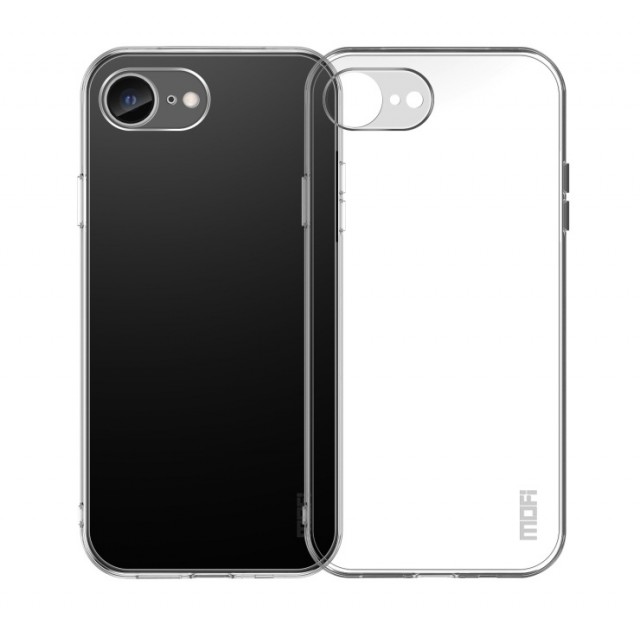 MOFI TPU Deksel for iPhone 16e Gjennomsiktig