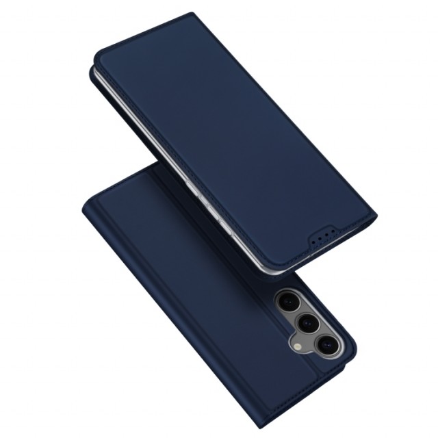 Dux Ducis Skin Pro Series Flip deksel Samsung Galaxy S25 5G Mørk blå