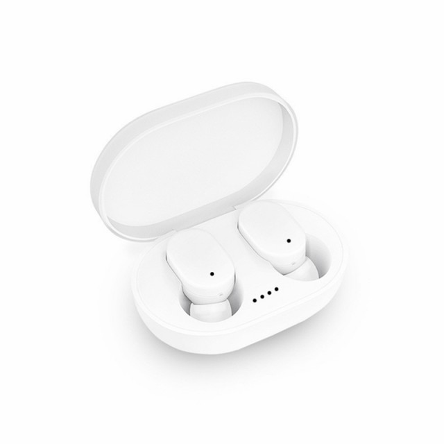 TWS Bluetooth Bluetooth 5.0 trådløse Øreplugger Mini hvit