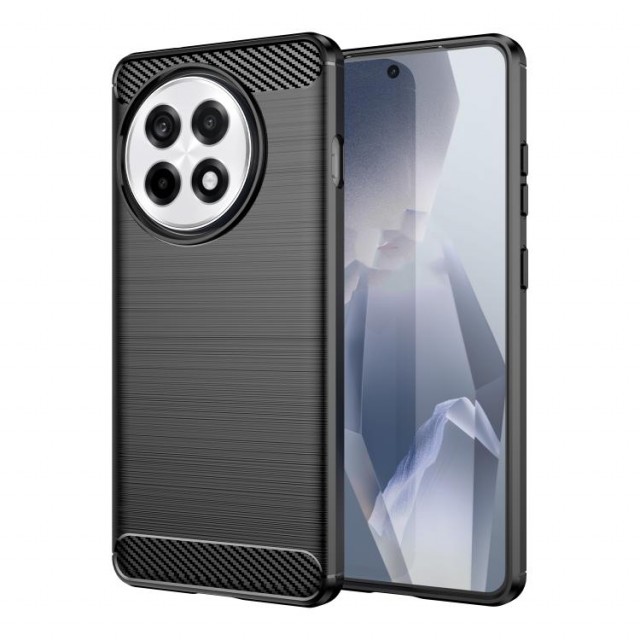 Tech-Flex TPU Deksel Carbon for OnePlus 13R 5G svart
