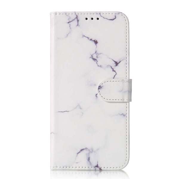 Lommebok deksel for Samsung Galaxy S10+ Plus hvit marmor