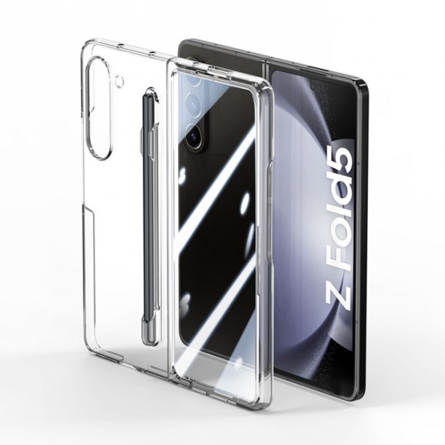 Tech-Flex TPU Deksel med pen Samsung Galaxy Z Fold 6 5G Gjennomsiktig