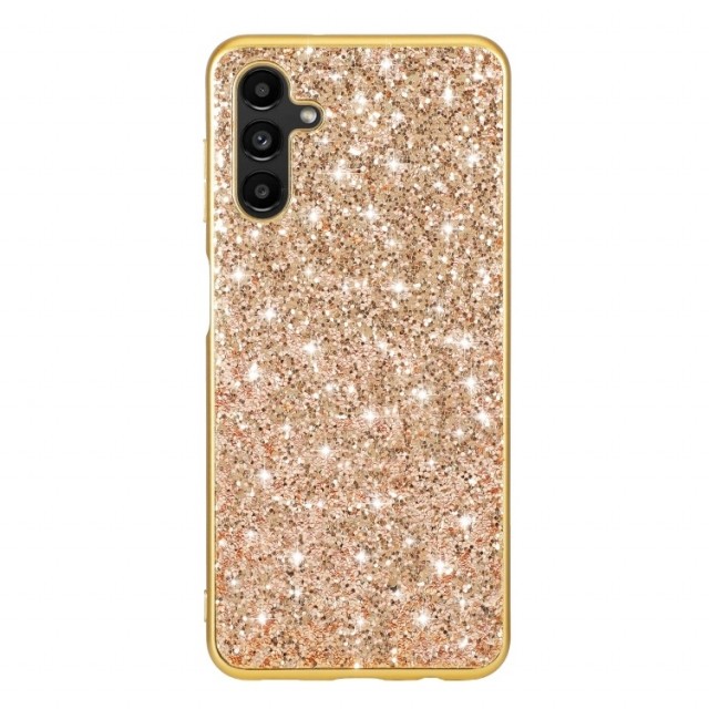 Fashion TPU Deksel Glitter Powder Samsung Galaxy S23 FE 5G - Gull