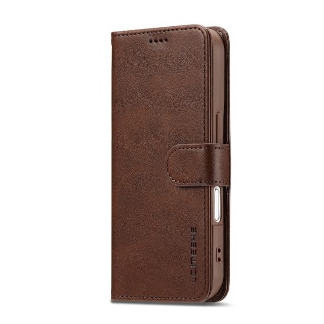 LC.IMEEKE Lommebok deksel for iPhone 17 brun