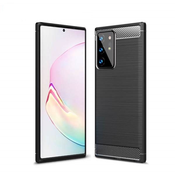 Tech-Flex TPU Deksel Carbon for Galaxy Note 20 Ultra svart