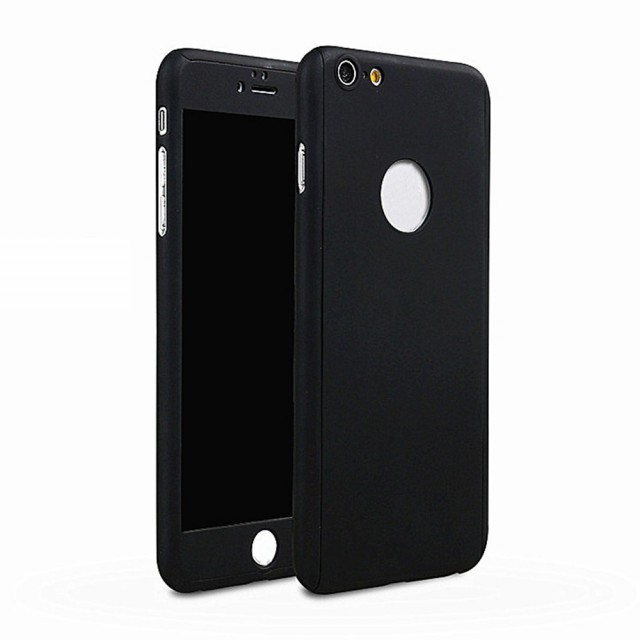Deksel ultraslankt 360 iPhone 6 Plus / 6S Plus svart