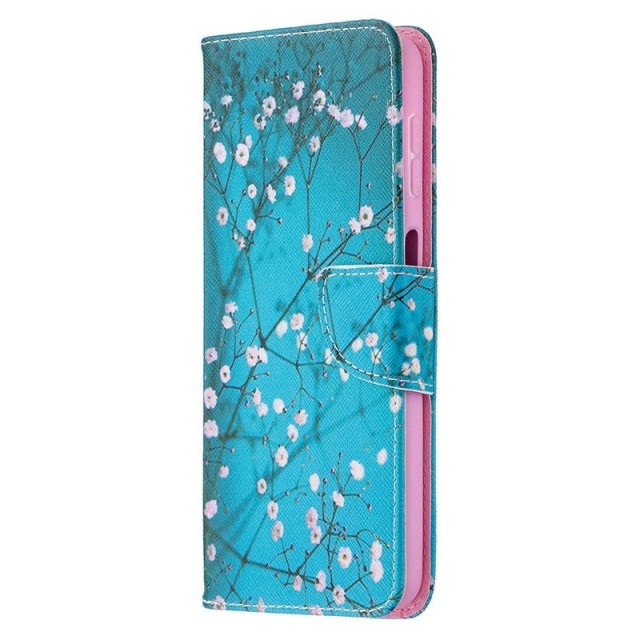 Lommebok deksel for Samsung Galaxy A32 5G - Rosa blomster