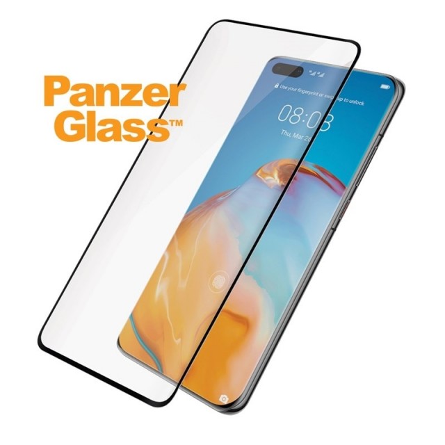 PanzerGlass Premium Buet skjermbeskyttelse Huawei P40 Pro svart