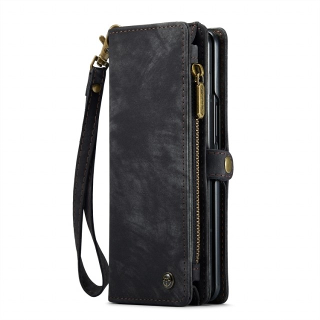 CaseMe multifunksjonell Lommebok deksel Samsung Galaxy Z Fold 7 5G svart