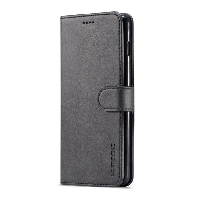 LC.IMEEKE Lommebok deksel for Samsung Galaxy S10 svart