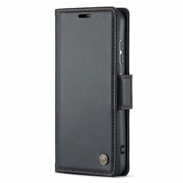 CaseMe Lommebok deksel for Samsung Galaxy S25 Edge 5G svart