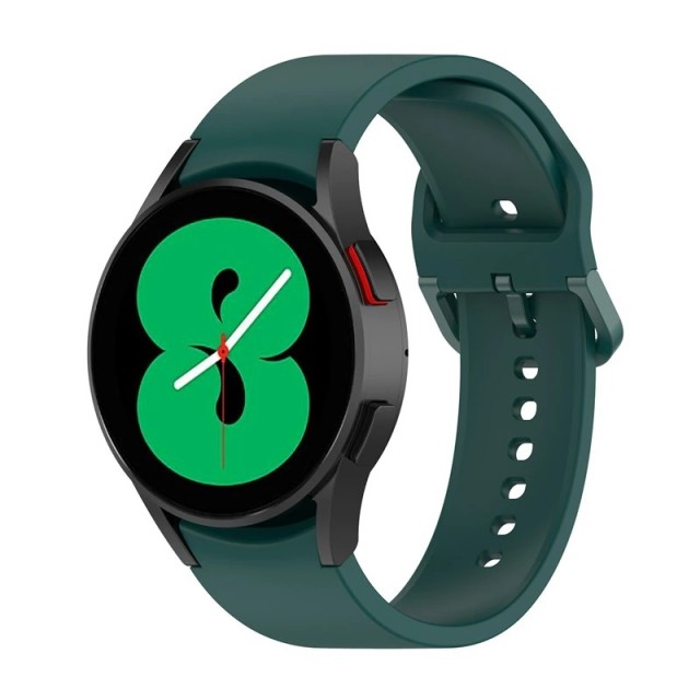 Samsung Galaxy Watch4/Watch4 Classic/Watch5 Silikon Sportsreim - grønn