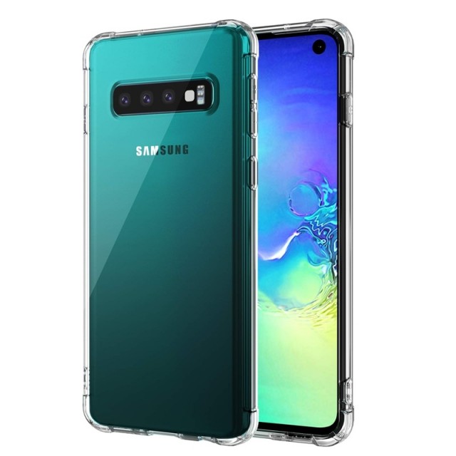 Tech-Flex TPU Støtsikkert Deksel for Samsung Galaxy S10e Gjennomsiktig